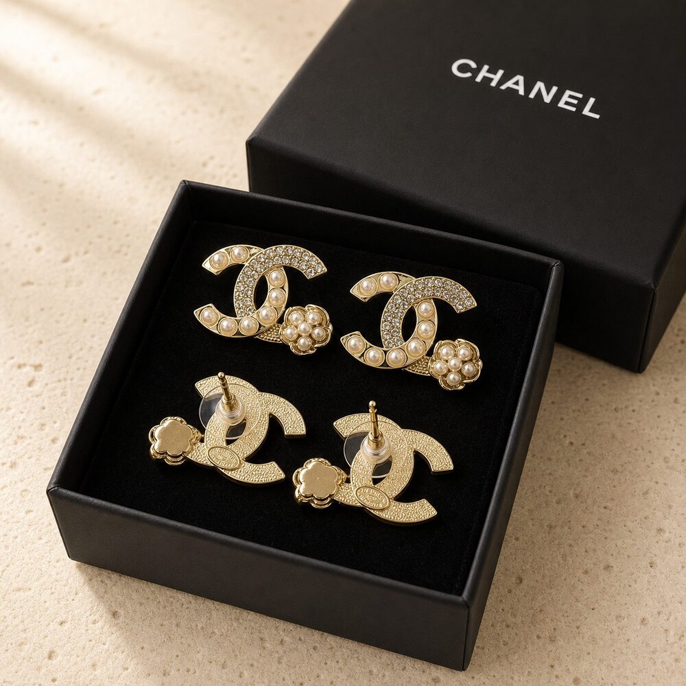 CHANEL Classic Parisian Earrings Style 3 | New with Box - Picture 5 of 9